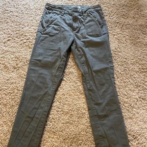 STS Blue dark green high rise utility pants